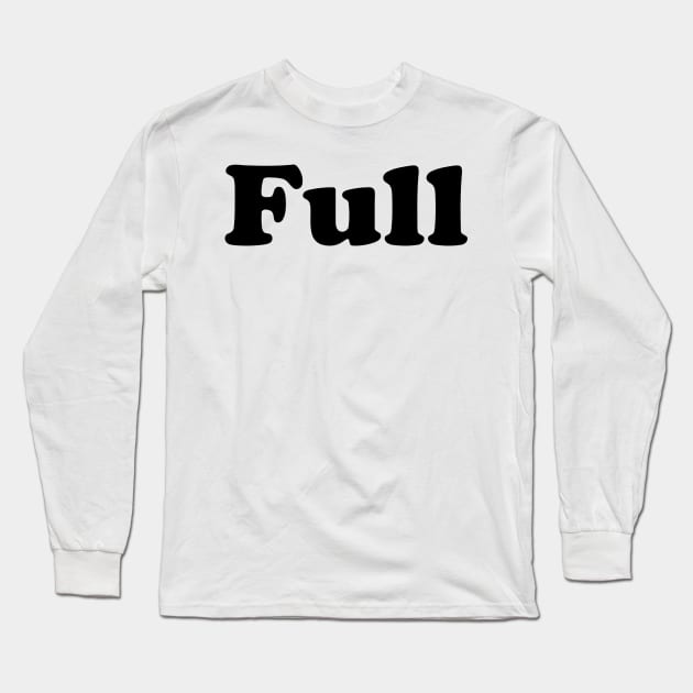 FULL Long Sleeve T-Shirt by mabelas
